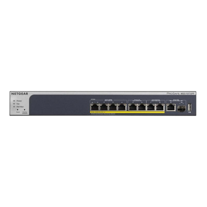 NETGEAR MS510TXPP Gestionado L2/L3/L4 10G Ethernet (100/1000/10000) Energía sobre Ethernet (PoE) Gris