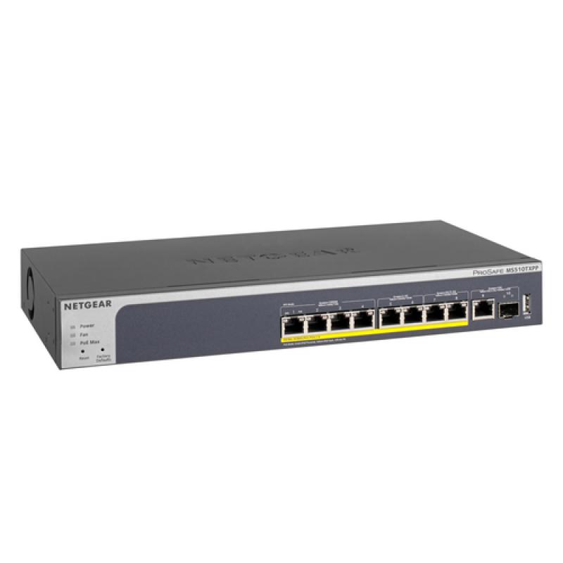 NETGEAR MS510TXPP Gestionado L2/L3/L4 10G Ethernet (100/1000/10000) Energía sobre Ethernet (PoE) Gris