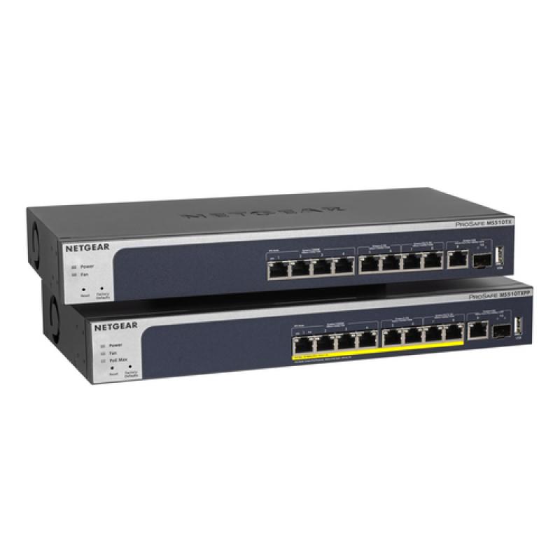 NETGEAR MS510TXPP Gestionado L2/L3/L4 10G Ethernet (100/1000/10000) Energía sobre Ethernet (PoE) Gris