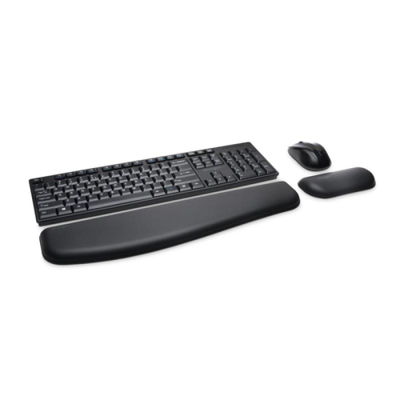 Kensington Pro Fit teclado Ratón incluido RF inalámbrico AZERTY Francés Negro