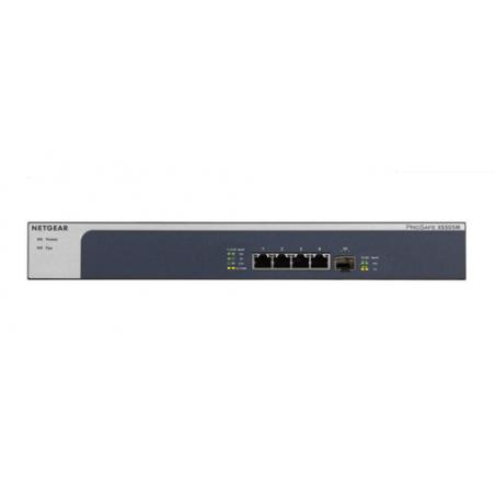 NETGEAR XS505M No administrado 10G Ethernet (100/1000/10000) Gris, Plata