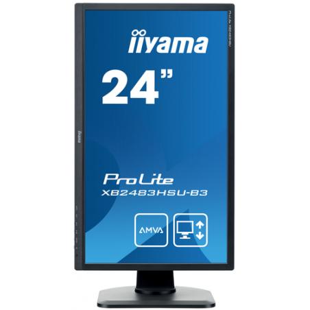 iiyama ProLite XB2483HSU-B3 LED display 60,5 cm (23.8") 1920 x 1080 Pixeles Full HD Negro