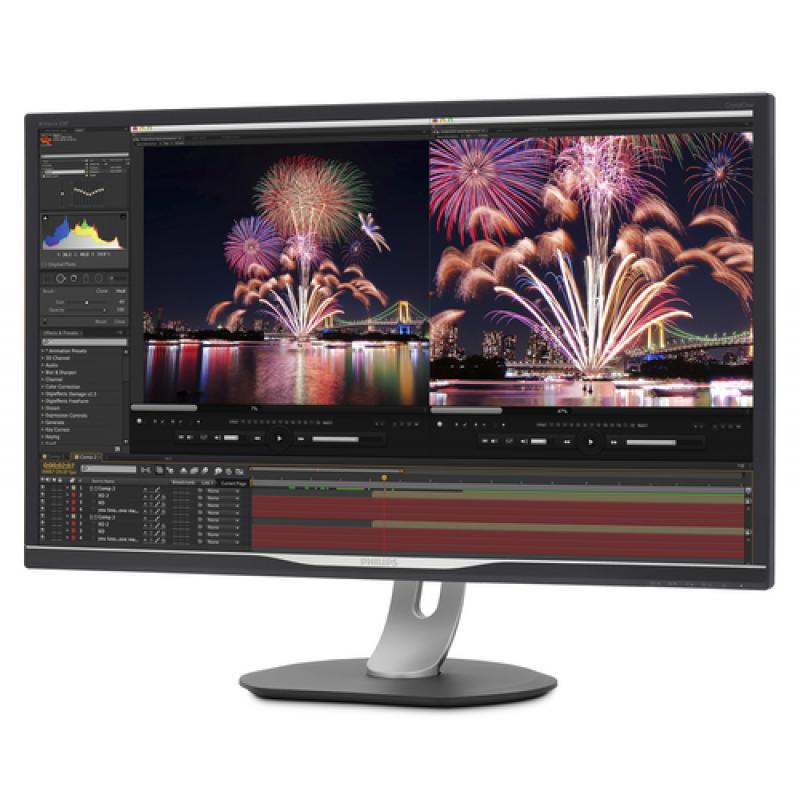 Philips P Line Monitor LCD con base USB-C 328P6AUBREB/00