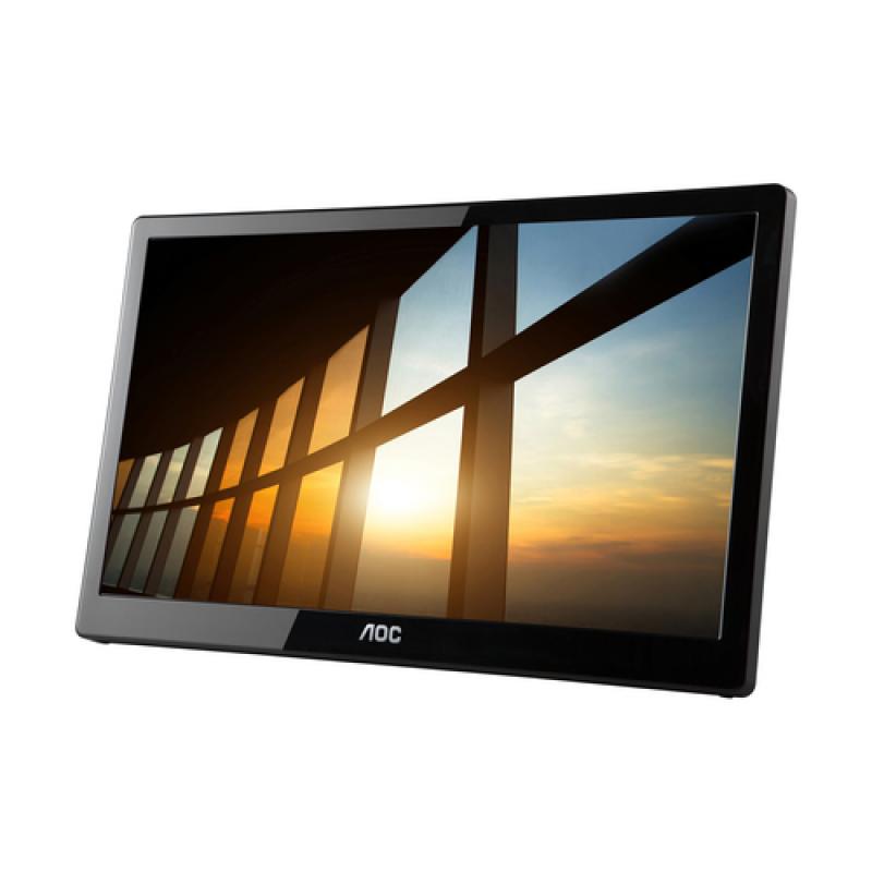 AOC 59 Series I1659FWUX pantalla para PC 39,6 cm (15.6") 1920 x 1080 Pixeles Full HD LCD Negro