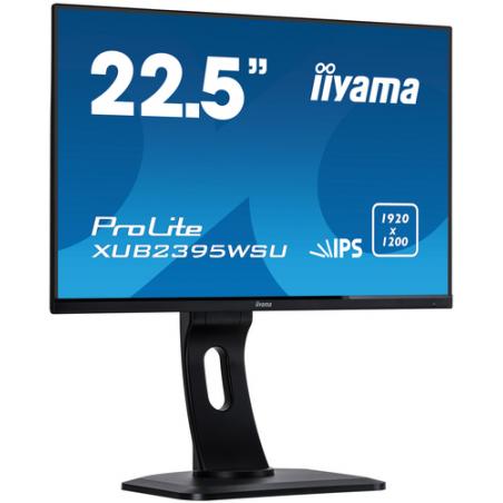 iiyama ProLite XUB2395WSU-B1 pantalla para PC 57,1 cm (22.5") 1920 x 1200 Pixeles WUXGA LED Negro