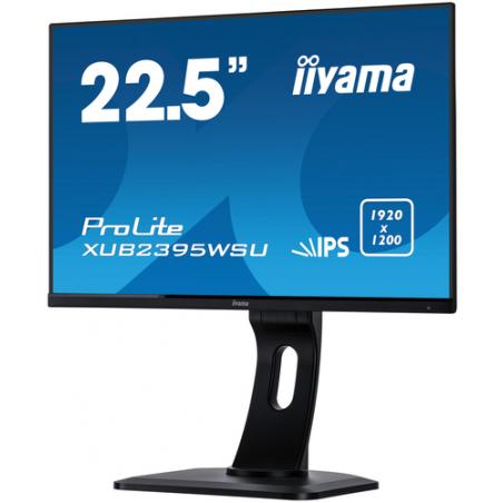 iiyama ProLite XUB2395WSU-B1 pantalla para PC 57,1 cm (22.5") 1920 x 1200 Pixeles WUXGA LED Negro