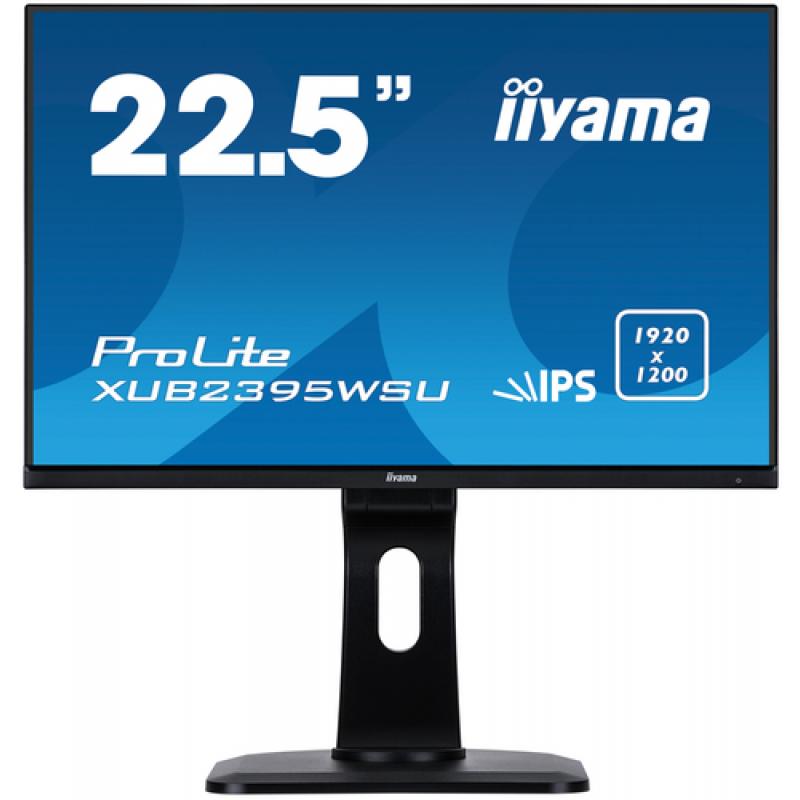 iiyama ProLite XUB2395WSU-B1 pantalla para PC 57,1 cm (22.5") 1920 x 1200 Pixeles WUXGA LED Negro