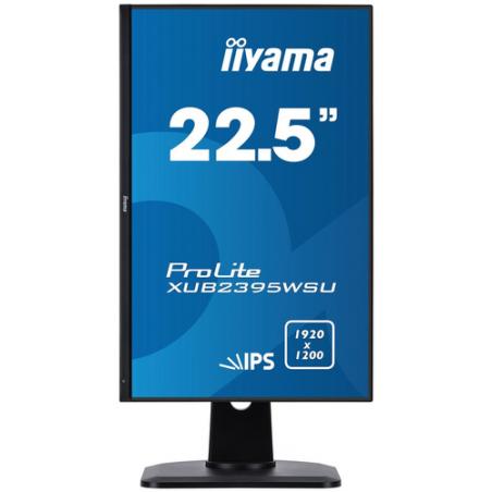 iiyama ProLite XUB2395WSU-B1 pantalla para PC 57,1 cm (22.5") 1920 x 1200 Pixeles WUXGA LED Negro