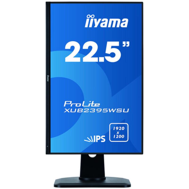 iiyama ProLite XUB2395WSU-B1 pantalla para PC 57,1 cm (22.5") 1920 x 1200 Pixeles WUXGA LED Negro