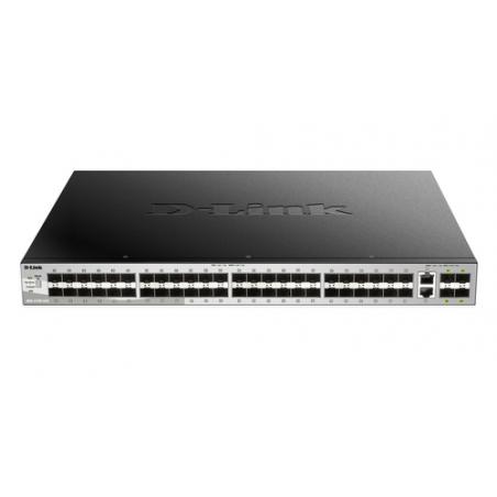 D-Link DGS-3130-54S Gestionado L3 10G Ethernet (100/1000/10000) Negro, Gris