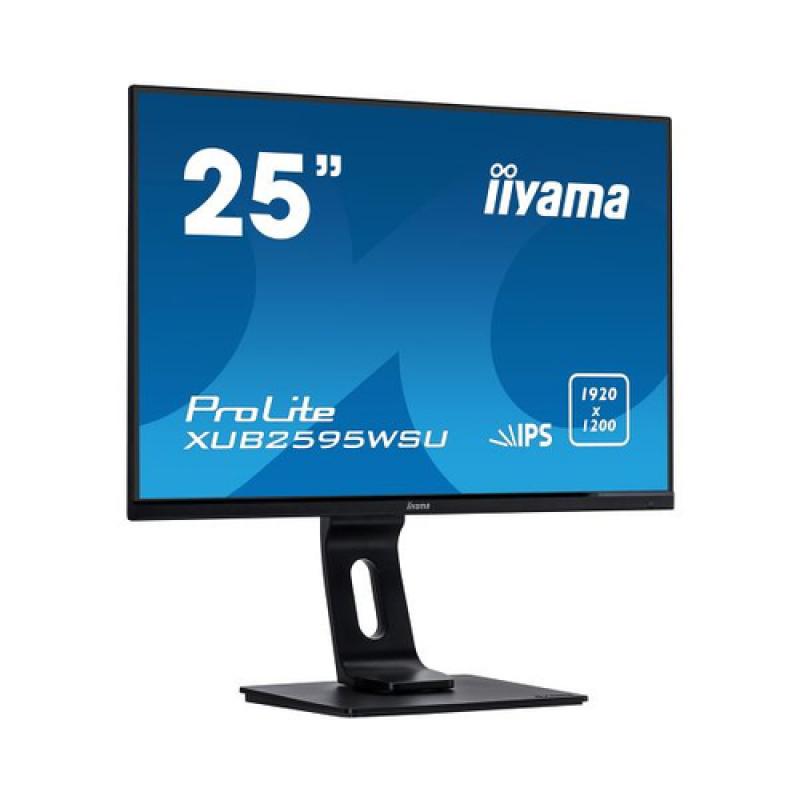 iiyama ProLite XUB2595WSU-B1 LED display 63,5 cm (25") 1920 x 1200 Pixeles WUXGA Negro