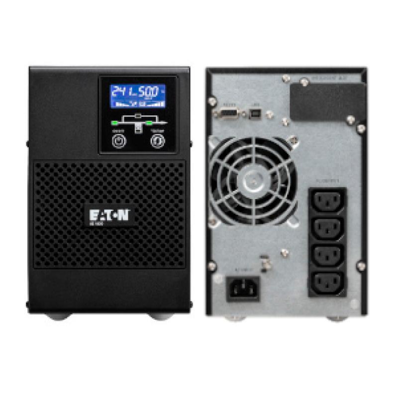Eaton 9E Doble conversión (en línea) 1 kVA 800 W 4 salidas AC