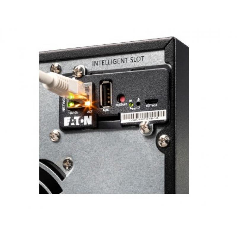 Eaton 9E Doble conversión (en línea) 1 kVA 800 W 4 salidas AC