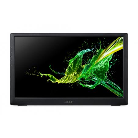 Acer PM161Q 39,6 cm (15.6") 1920 x 1080 Pixeles Full HD LED Negro