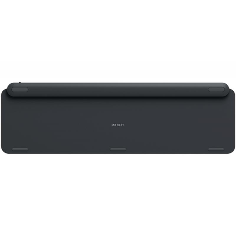 Logitech MX Keys teclado RF Wireless + Bluetooth QWERTY Nórdico Grafito