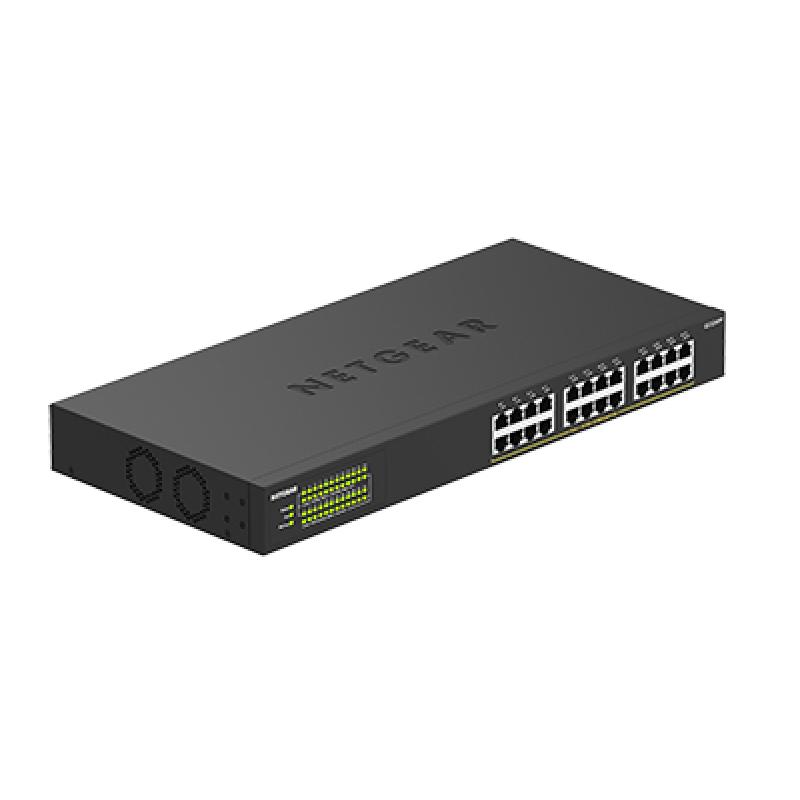 NETGEAR GS324PP No administrado Gigabit Ethernet (10/100/1000) Energía sobre Ethernet (PoE) Negro
