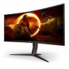AOC G2 CU34G2X/BK pantalla para PC 86,4 cm (34") 3440 x 1440 Pixeles Quad HD LED Negro, Rojo