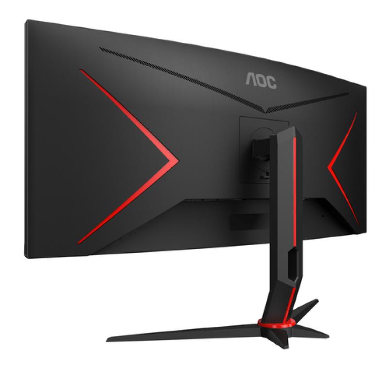 AOC G2 CU34G2X/BK pantalla para PC 86,4 cm (34") 3440 x 1440 Pixeles Quad HD LED Negro, Rojo