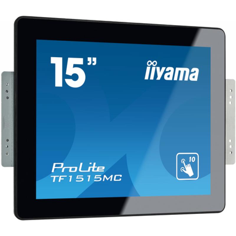 iiyama ProLite TF1515MC-B2 pantalla para PC 38,1 cm (15") 1024 x 768 Pixeles LED Pantalla táctil Negro
