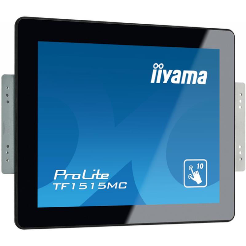 iiyama ProLite TF1515MC-B2 pantalla para PC 38,1 cm (15") 1024 x 768 Pixeles LED Pantalla táctil Negro