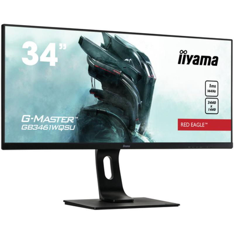 iiyama G-MASTER GB3461WQSU-B1 pantalla para PC 86,4 cm (34") 3440 x 1440 Pixeles UltraWide Quad HD LED Negro