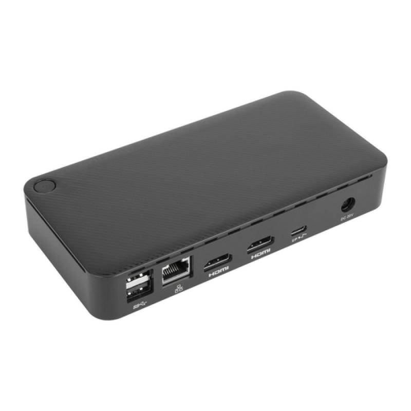 Targus DOCK310EUZ base para portátil y replicador de puertos Alámbrico USB 3.2 Gen 1 (3.1 Gen 1) Type-C Negro