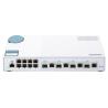 QNAP QSW-M408-4C switch Gestionado L2 Gigabit Ethernet (10/100/1000) Blanco