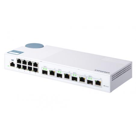QNAP QSW-M408-4C switch Gestionado L2 Gigabit Ethernet (10/100/1000) Blanco