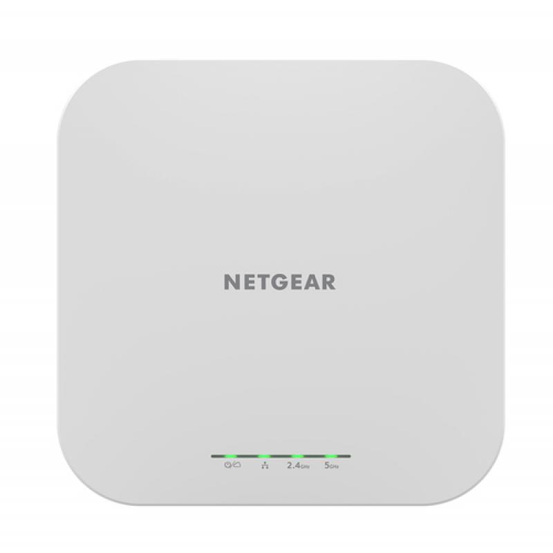 NETGEAR Insight Cloud Managed WiFi 6 AX1800 Dual Band Access Point (WAX610) 1800 Mbit/s Blanco Energía sobre Ethernet (PoE)