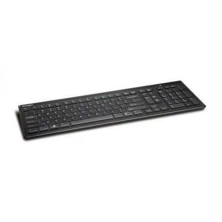 Kensington Slim Type Wireless Keyboard teclado RF inalámbrico QWERTY Español Negro