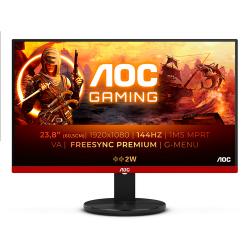 AOC 90 Series G2490VXA LED display 60,5 cm (23.8") 1920 x 1080 Pixeles Full HD Negro, Rojo
