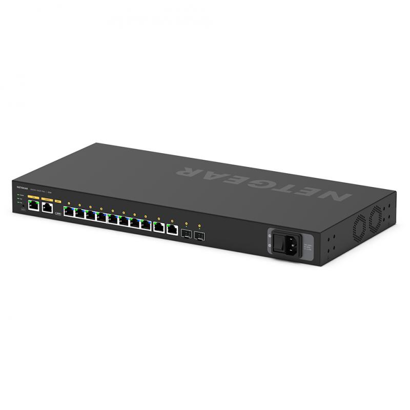 NETGEAR M4250-10G2F Gestionado L2/L3 Gigabit Ethernet (10/100/1000) Energía sobre Ethernet (PoE) 1U Negro
