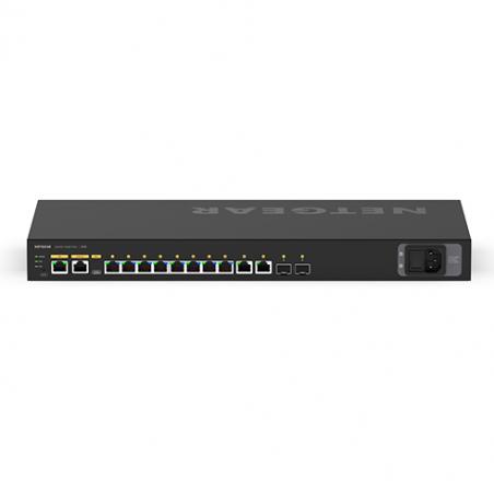 NETGEAR M4250-10G2F Gestionado L2/L3 Gigabit Ethernet (10/100/1000) Energía sobre Ethernet (PoE) 1U Negro