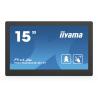 iiyama ProLite TW1523AS-B1P pantalla para PC 39,6 cm (15.6") 1920 x 1080 Pixeles Full HD LED Pantalla táctil Multi-usuario Negro