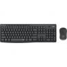 Logitech MK295 Silent Wireless Combo teclado Ratón incluido USB QWERTZ Alemán Grafito