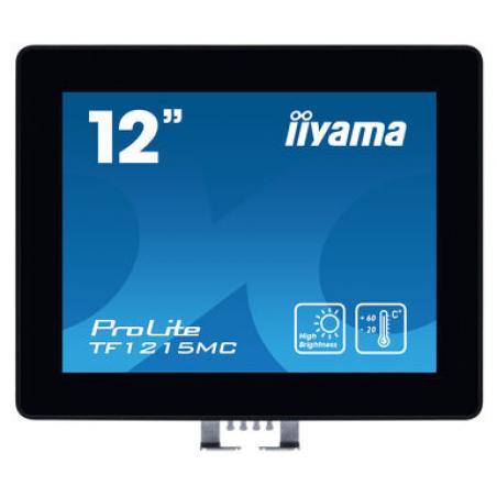 iiyama ProLite TF1215MC-B1 pantalla para PC 30,7 cm (12.1") 1024 x 768 Pixeles LCD Pantalla táctil Negro