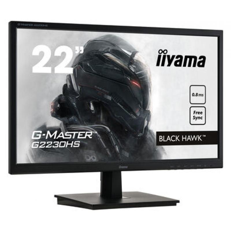 iiyama G-MASTER G2230HS-B1 LED display 54,6 cm (21.5") 1920 x 1080 Pixeles Full HD LCD Negro