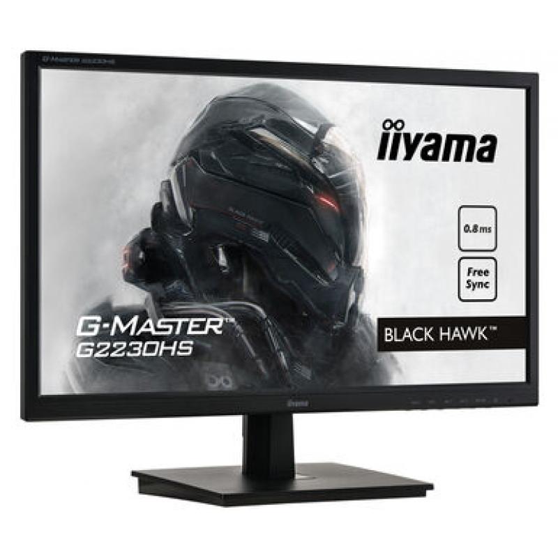 iiyama G-MASTER G2230HS-B1 LED display 54,6 cm (21.5") 1920 x 1080 Pixeles Full HD LCD Negro