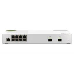 QNAP QSW-M2108-2S switch Gestionado L2 2.5G Ethernet (100/1000/2500) Gris
