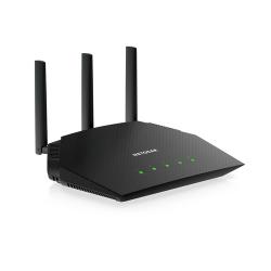 NETGEAR Nighthawk 4-Stream AX1800 WiFi 6 Router (RAX10) router inalámbrico Gigabit Ethernet Doble banda (2,4 GHz / 5 GHz) Negro