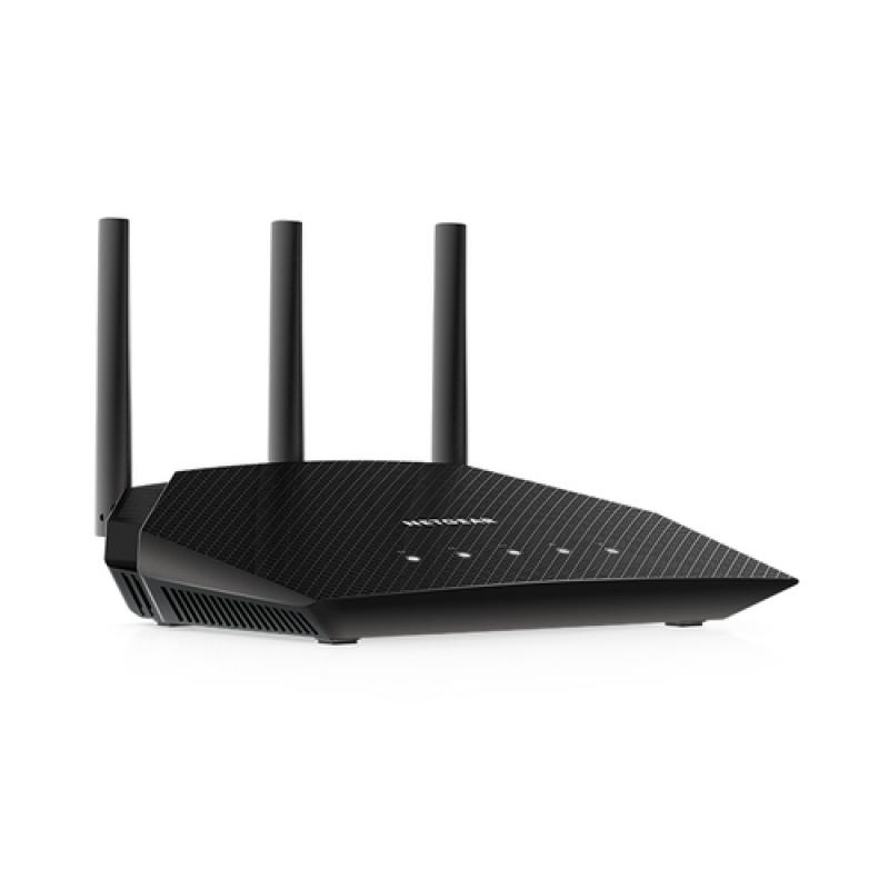 NETGEAR Nighthawk 4-Stream AX1800 WiFi 6 Router (RAX10) router inalámbrico Gigabit Ethernet Doble banda (2,4 GHz / 5 GHz) Negro