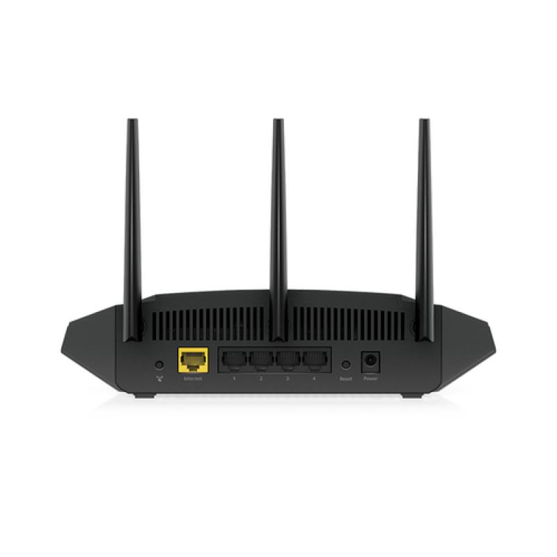 NETGEAR Nighthawk 4-Stream AX1800 WiFi 6 Router (RAX10) router inalámbrico Gigabit Ethernet Doble banda (2,4 GHz / 5 GHz) Negro