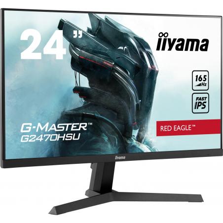 iiyama G-MASTER Red Eagle 60,5 cm (23.8") 1920 x 1080 Pixeles Full HD LED Negro