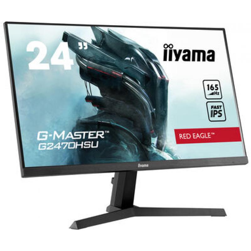iiyama G-MASTER Red Eagle 60,5 cm (23.8") 1920 x 1080 Pixeles Full HD LED Negro