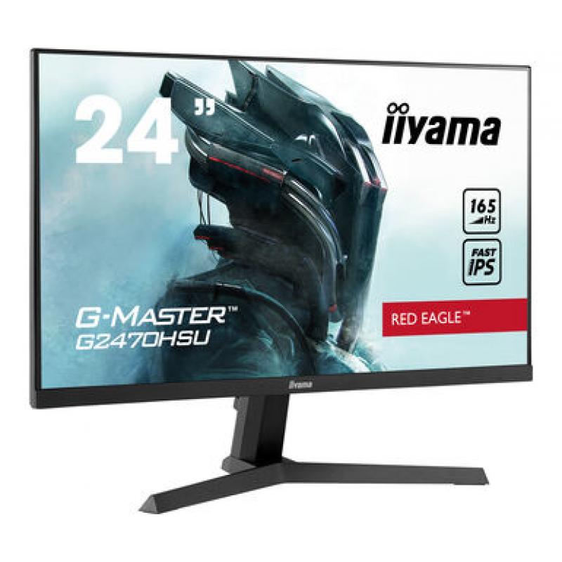 iiyama G-MASTER Red Eagle 60,5 cm (23.8") 1920 x 1080 Pixeles Full HD LED Negro