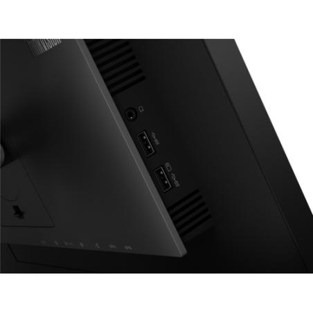 Lenovo ThinkVision P24h-2L 60,5 cm (23.8") 2560 x 1440 Pixeles Quad HD LED Negro