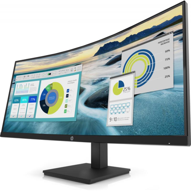 HP P34hc G4 86,4 cm (34") 3440 x 1440 Pixeles Quad HD LED Negro