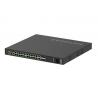 NETGEAR GSM4230P-100EUS switch Gestionado L2/L3 Gigabit Ethernet (10/100/1000) Energía sobre Ethernet (PoE) 1U Negro