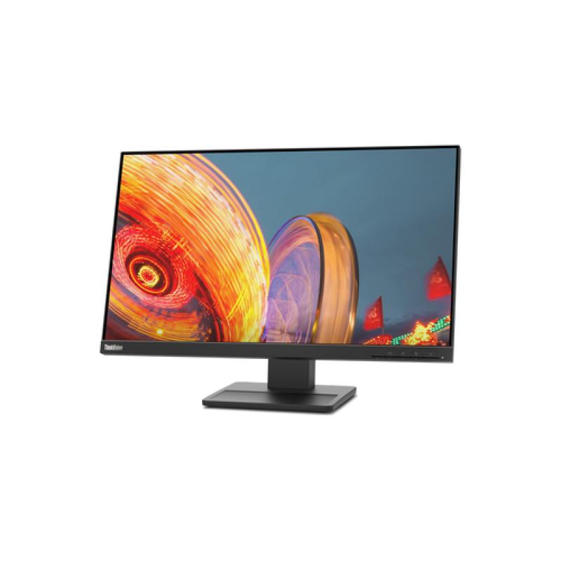 Lenovo ThinkVision E24q-20 60,5 cm (23.8") 2560 x 1440 Pixeles Quad HD LED Negro