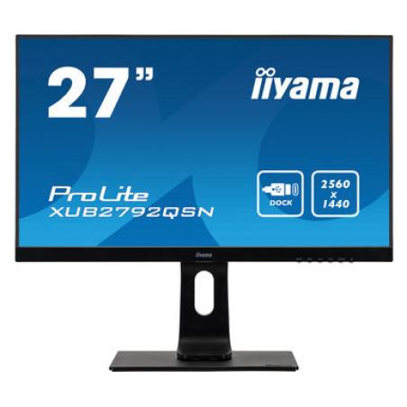 iiyama ProLite XUB2792QSN-B1 pantalla para PC 68,6 cm (27") 2560 x 1440 Pixeles WQXGA LED Negro